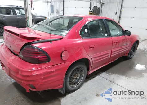 2001 Pontiac Grand Am Se z USA, uszkodzony, nr VIN 1G2NE52T31M584954